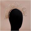 High-End Handmade Luxury Bridal Headband for Wedding Styling