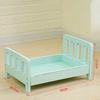 Retro Wood Bed Newborn Photography Props - Hot Infant Poses Sofa Detachable Background Baby Growth Memorial Accessories for Boys