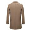 Autumn and Winter Men's Woolen Jacket Woolen Coat Casual Trench Coat