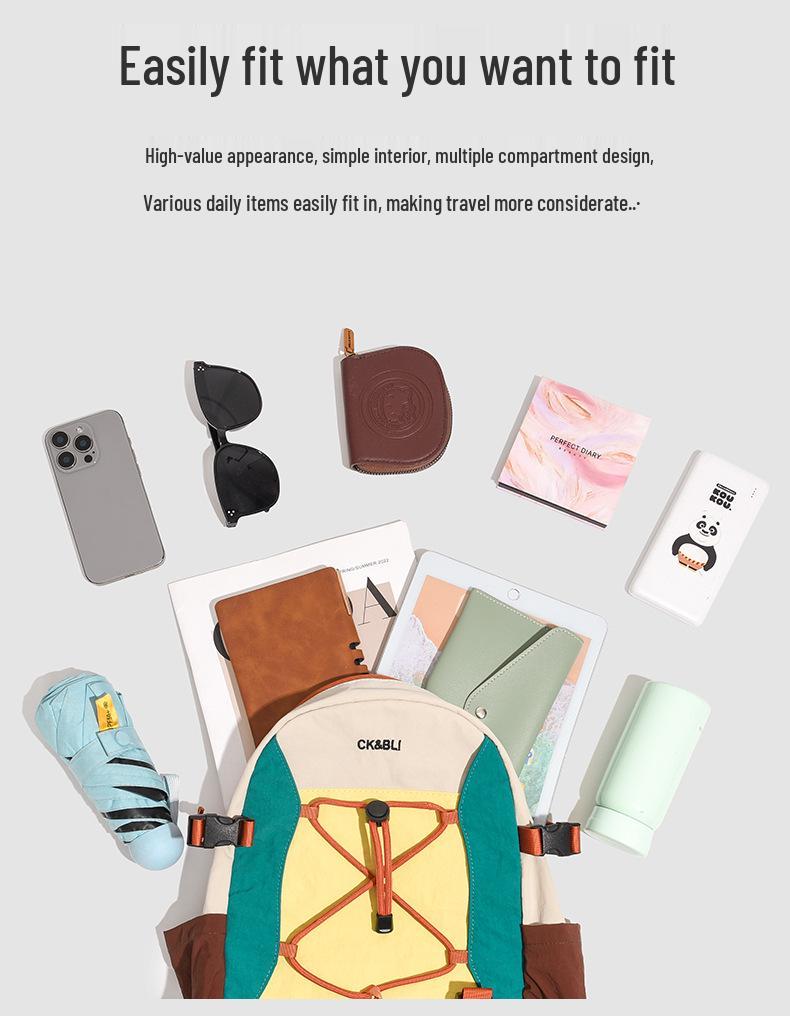 Lightweight Outdoor Sports Backpack: Versatile Bag for Cycling, Hiking, Commuting, and School