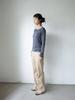 Onseuka Straight Flare Denim Pants (Honey Beige)