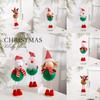 Santa Christmas Decor Reindeer Diy Ornament With Festive European Theme