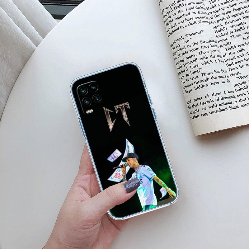 Natanael Cano Transparent Phone Case for LG K22 K30 K40 K40S K41 K42 K50 K50S K51 K51S K52 K61 K62 K71 K92 Q61