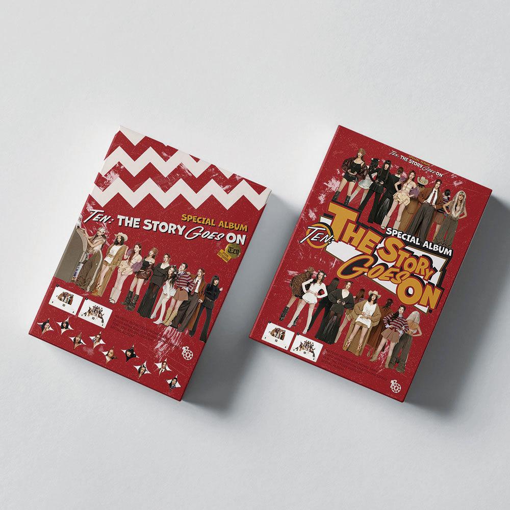 55 Stück Kpop Idol TWICE Karte The Story Goes on Karte 10-jähriges Jubiläum Spezialalbum TEN Fan Sammelkarte Geschenk Serie //*