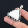 Womens Day Deal Scolecite Gemstone Sterling Silver Elegant Wife Pendant Jewelry