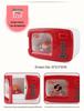Children's Educational Play Kitchen Set with Electric Appliances and Tableware
