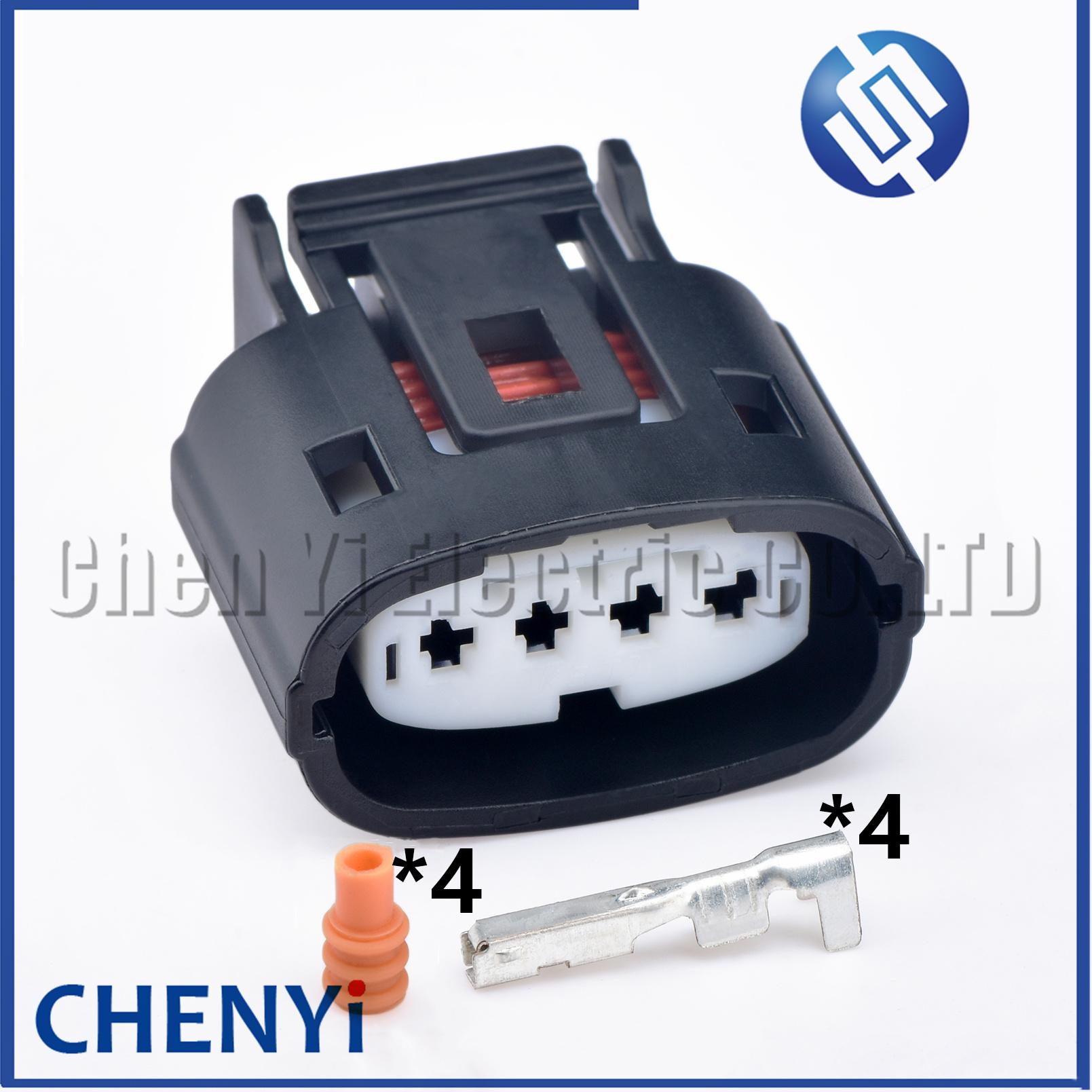 4 Pin Female Automotive Waterproof Connector Wire Harness Plug MG644145-5 6444145-5 for Hyundai KIA NO&4P