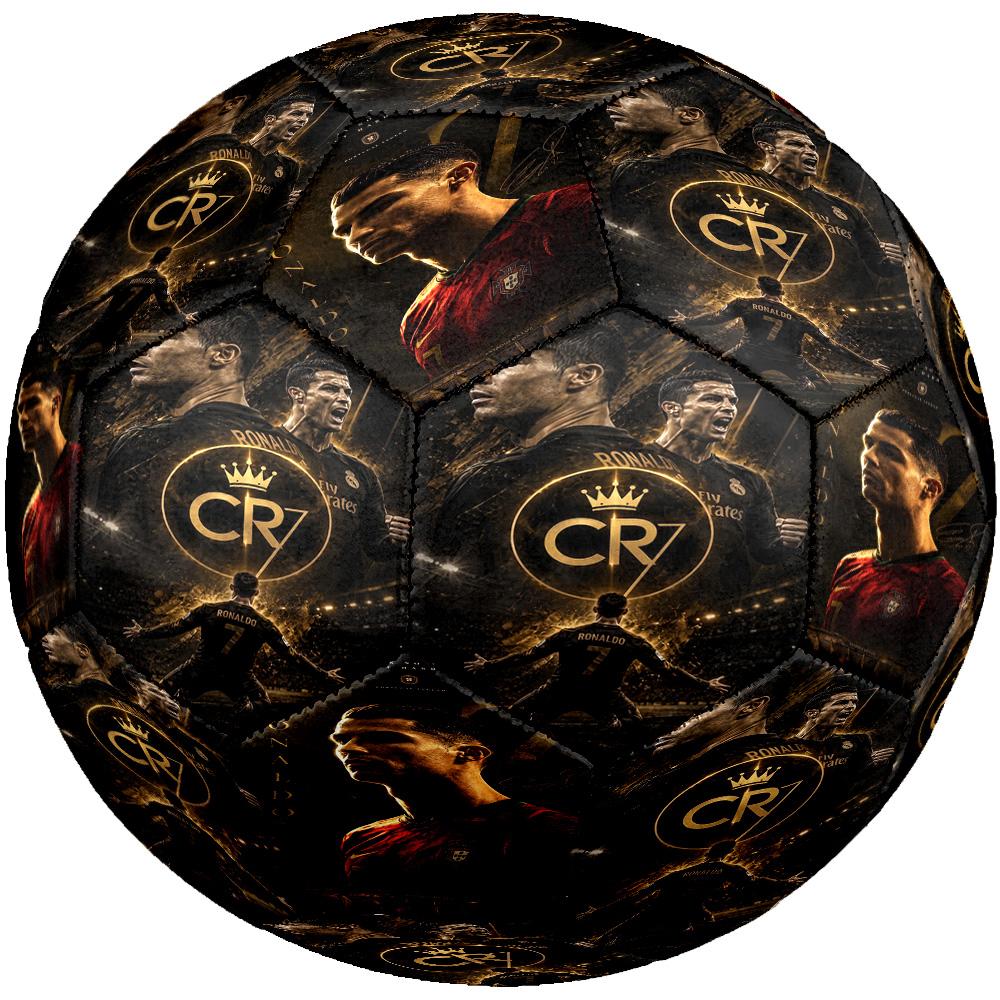 Ronaldo's Cr7 Football Trick Size 5 Soccer Football Machine-Stitched Indoor/Outdoor Universal Football for Football Accessories