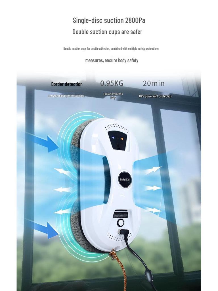 Intelligenter elektrischer Fensterreinigungsroboter
