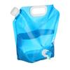 5L/10L Folding Water Bag Bucket Portable Large Camping Water Container Outdoor Hiking Sports Drinking Water Storage Bags