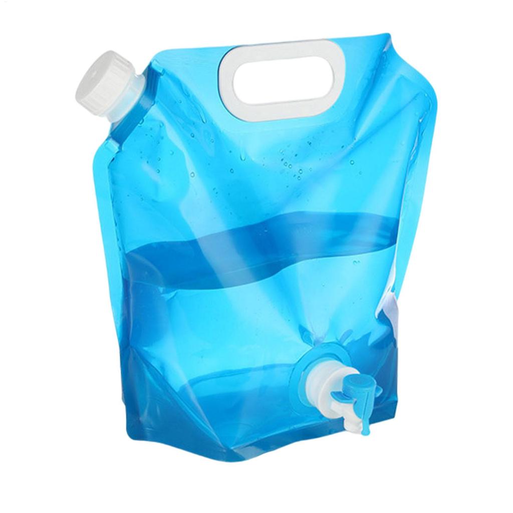 5L/10L Folding Water Bag Bucket Portable Large Camping Water Container Outdoor Hiking Sports Drinking Water Storage Bags