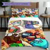 3pcs Duvet Cover Set (1*Duvet Cover + 2*Pillowcase, Without Core), Among Us Print Bedding Set, Bedroom Decor, All‑Season, Birthday Gift
