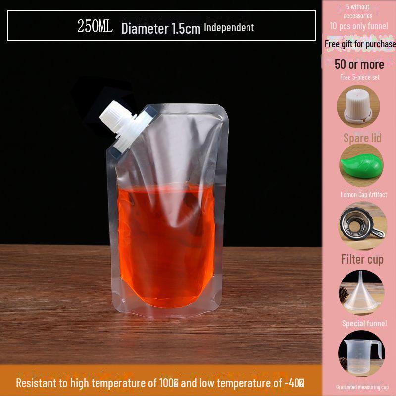 Portable Music Festival Water Bag - Food Grade, Disposable, Essential for Concerts
