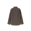 [wooyoungmi] Brown Check Drape Shirt W261SH08828D