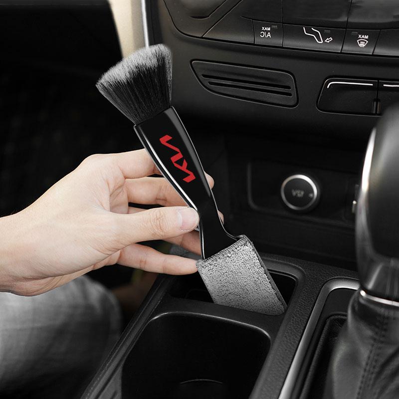 Car Air Conditioner Vent Cleaning Brush Auto Car Accessories For KIA Sportage Rio 3 Soul Optima Ceed Pro K5 K2 Pride