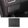 For RAM 1500 2013-18 Carbon Fiber Interior Driver Side Storage Cover Trim