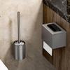 Toilet Brush Set Bathroom Cleaning Brush No Punching Household Non Marking Sticker