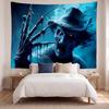Freddy Krueger (5) Tapeçaria de Parede Artística para Decoração de Casa, Quarto, Sala de Estar Ótima Ideia de Presente