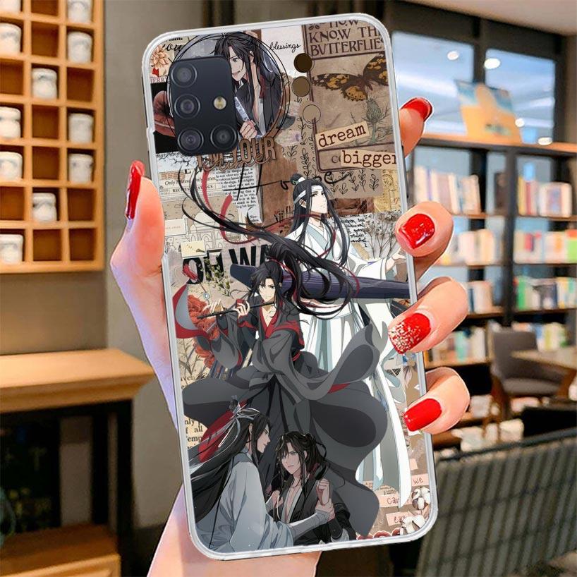 Anime Mo Dao Zu Shi Cover Phone Case For Samsung Galaxy A12 A22 A32 A52 A72 A02S Phone Case Note 20 Ultra 10 S10 Plus A51 A71 A5