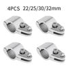 4PCS 316 Stainless Steel Boat Jaw Slide Bimini Top Fitting 22mm 25mm 30mm 32mm Marine Hardware Accessories
