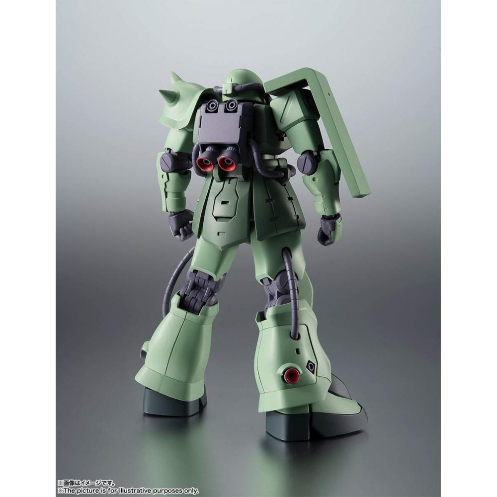 ROBOT Spirits Mobile Suit Gundam 0083 [SIDE MS] MS-06F-2 Zaku IIF tip 2 ver.. ANIME. Aproximativ. Figurină mobilă vopsită ABS&PVC de 125 mm
