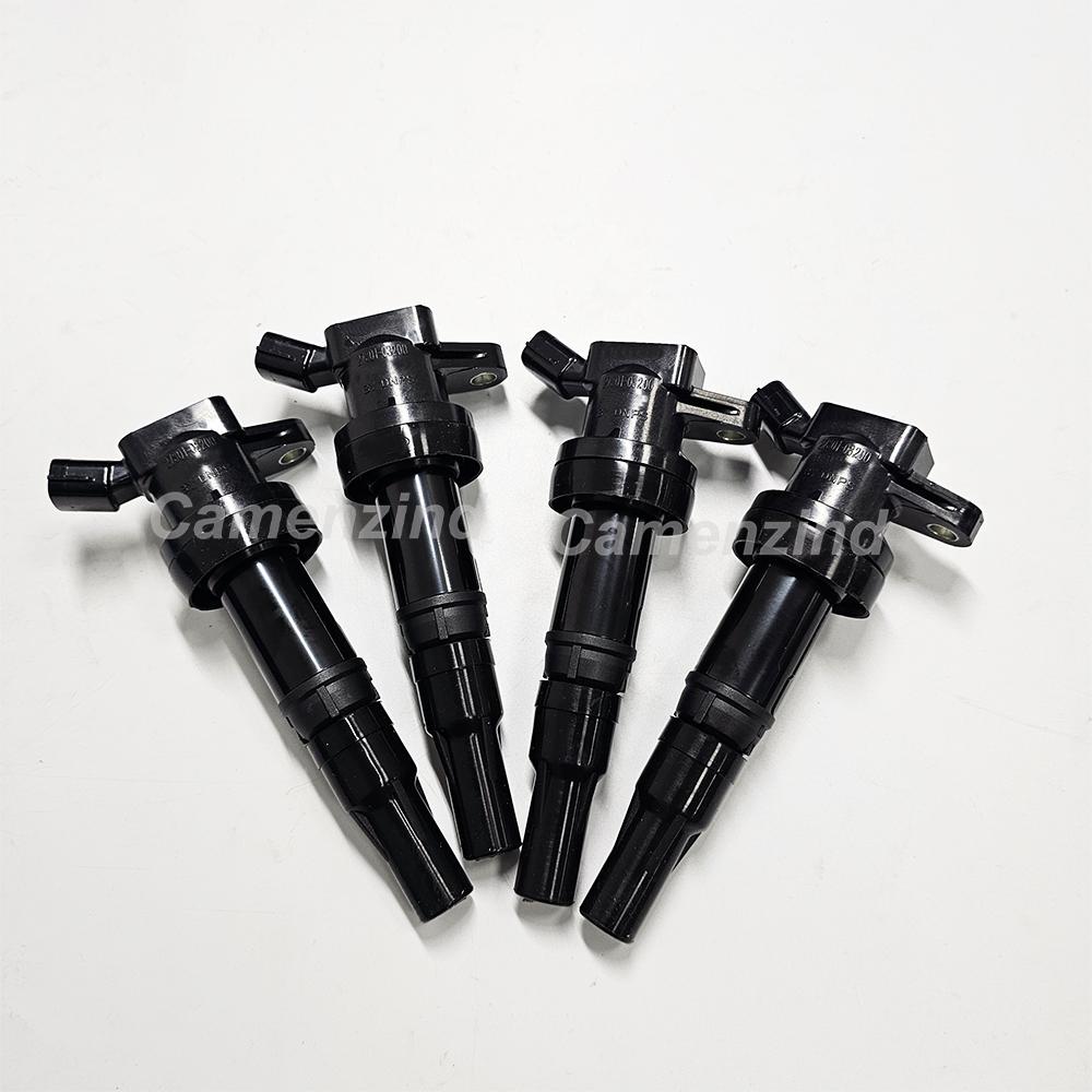 4Pcs Ignition Coil 27301-03200 2730103200 for H-YUNDAI ACCENT BAYON SOLARIS K-IA CEED RIO 1.4L G4LC G4LA 27301-03110 2730103110 4Pcs with BOX