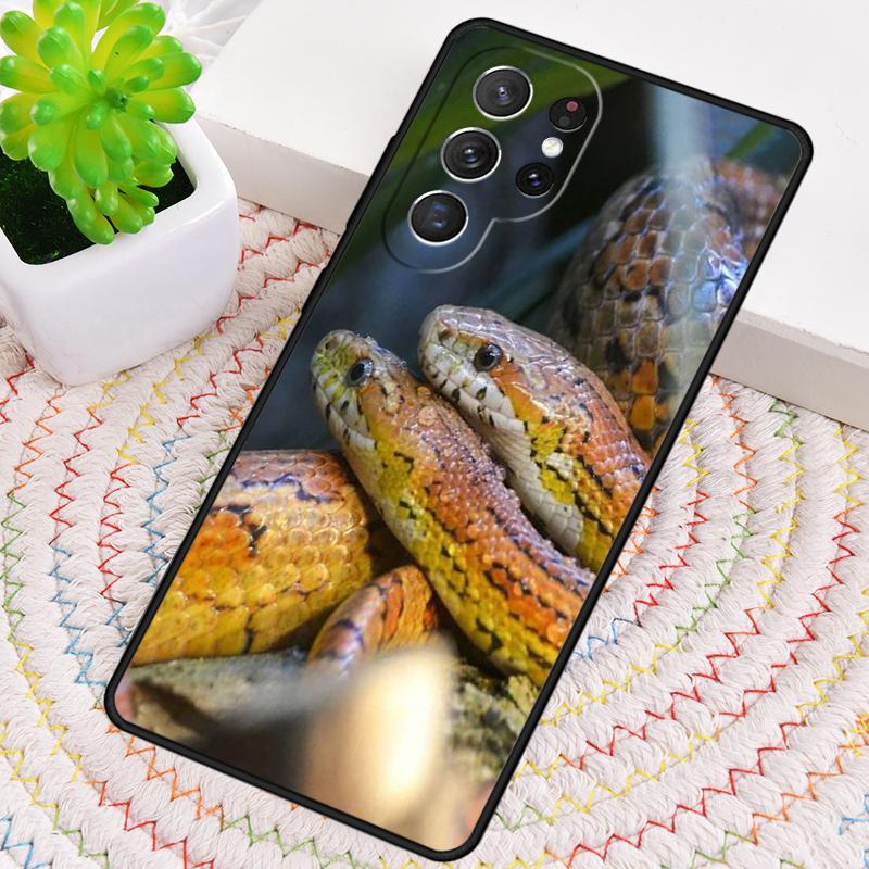 Snake Reptile Cold Blooded Phone Case For Samsung Galaxy Note 10 Pro S26 S25 S24 S23 S22 Ultra Plus S21 FE S20 Shockproof Cover