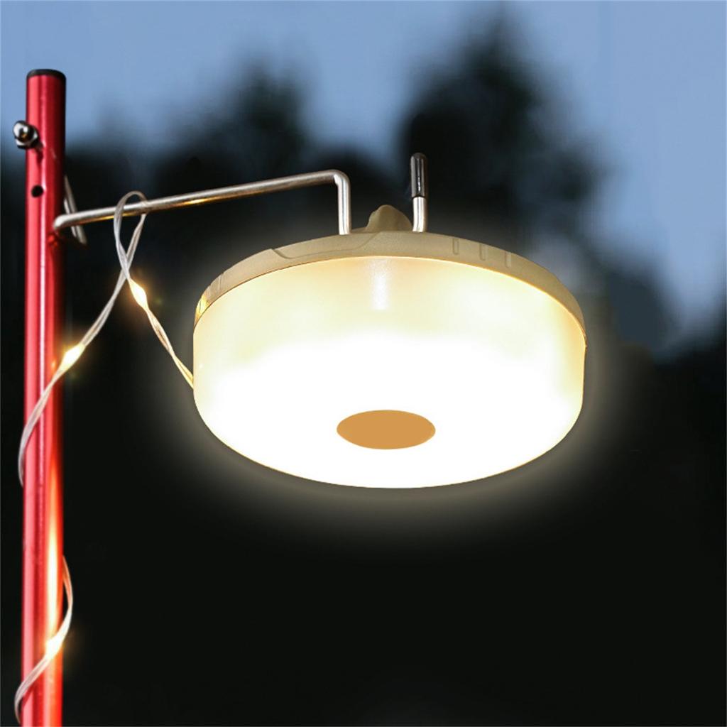 Portable Stowable Lights For Outdoor Use, 10 M LED Camping Lights Outdoor Battery USB Rechargeable Camping Lamp LED Tent Light Outdoor