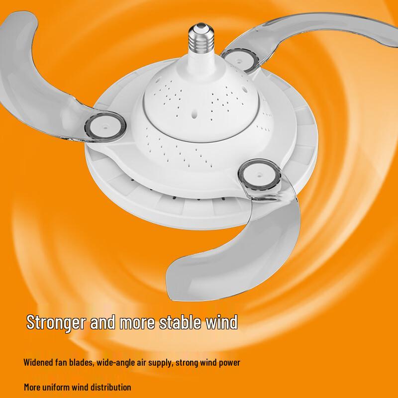 oeny Invisible Ceiling Fan with Light