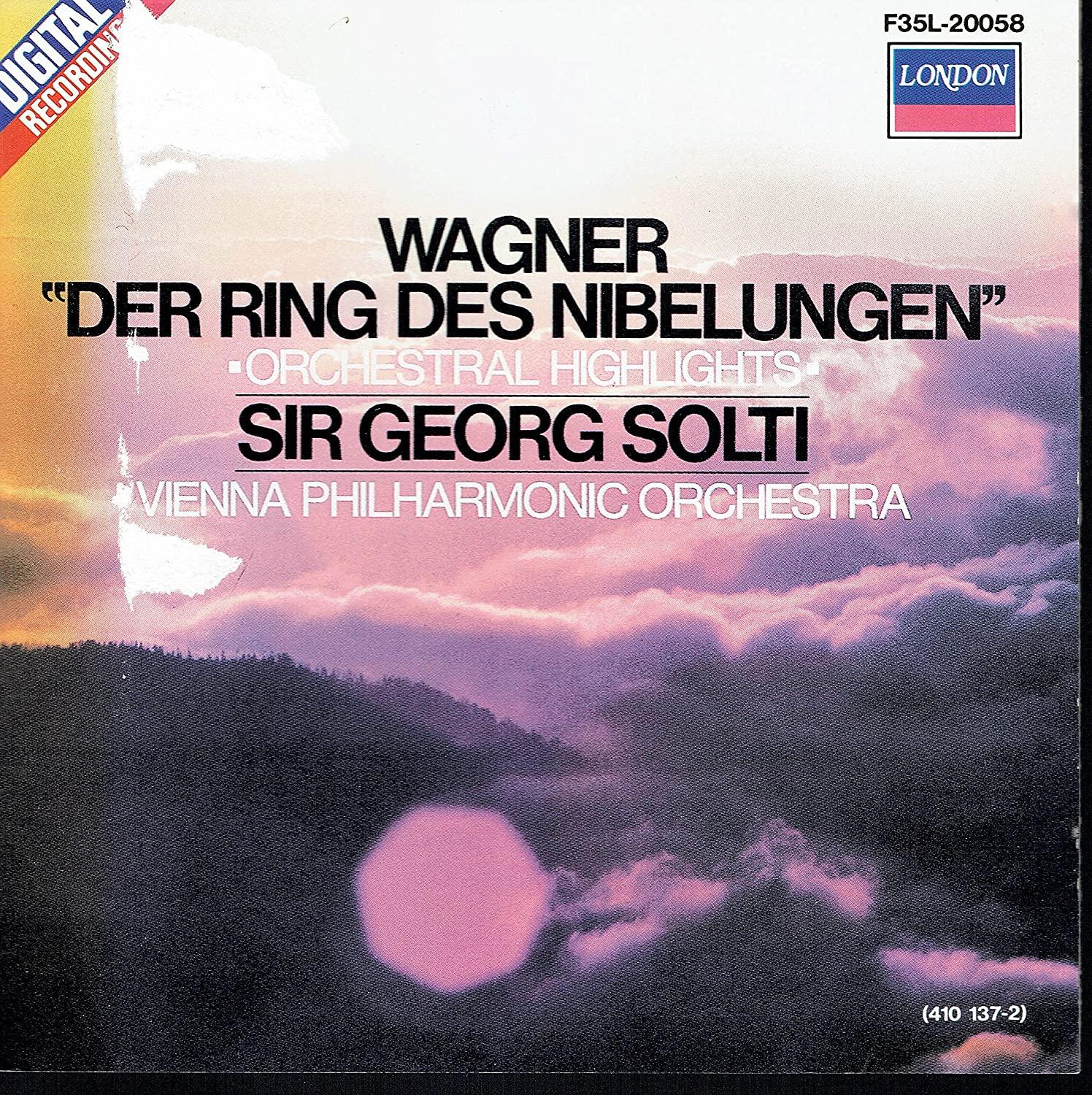 

CD RICHARD WAGNER - Wagner: Der Ring des Nibelungen Orc 4101372 Japan Classical Used
