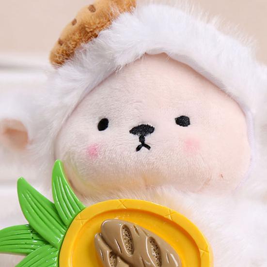 Penguin Sheep Design Plush Doll Keychain Pendant Soft Portable Mini Doll