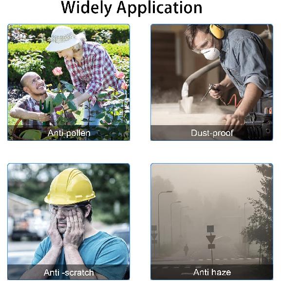 Schutzbrille für Männer Frauen Krankenschwestern Antibeschlag Stilvoll Modisch Bequeme Brille mit Seitenschutz Augenschutz für Erwachsene