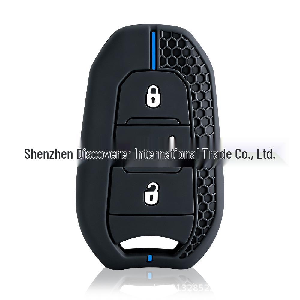 Siliconen Beschermende Autosleutelhoes voor Peugeot 208/308/408/508/3008/4008/5008