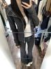 Korean Style Hooded Cardigan & High-Waisted Long Pants Set for Women - Autumn/Winter Fashion