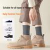 Men's Northern Warm Cashmere Socks, Thickened Velvet for Autumn/Winter, Heavy Snow Cold Protection, Perfect for Harbin Mohe Travel.