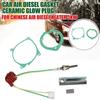 5KW Air Diesel Heater Blower Fan Motor & Burner Gasket Set Chinese Diesel Heater Parking Heating Ignition Plug Kit Heater Parts