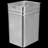 LiJiuHong Galvanized Square Outdoor Trash Can Liner