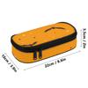 Pencil Case Large Capacity 300D Polyester Smooth Zipper with Main Pocket Mesh Layer and Removable Pen Divider for Boys Girls
