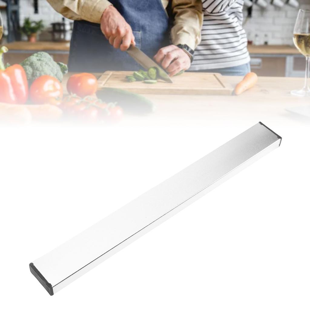 Magnetic Cutter Holder for Wall Aluminum Alloy Magnetic Cutter Storage Strip Kitchen Tool   for Home