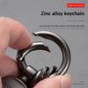 Carbon Fiber Leather Keyrings Car Keychain Accessories For Honda Civic FIT Accord Prelude CRV 5th City CRZ CRX Jazz HRV Pilot TO0