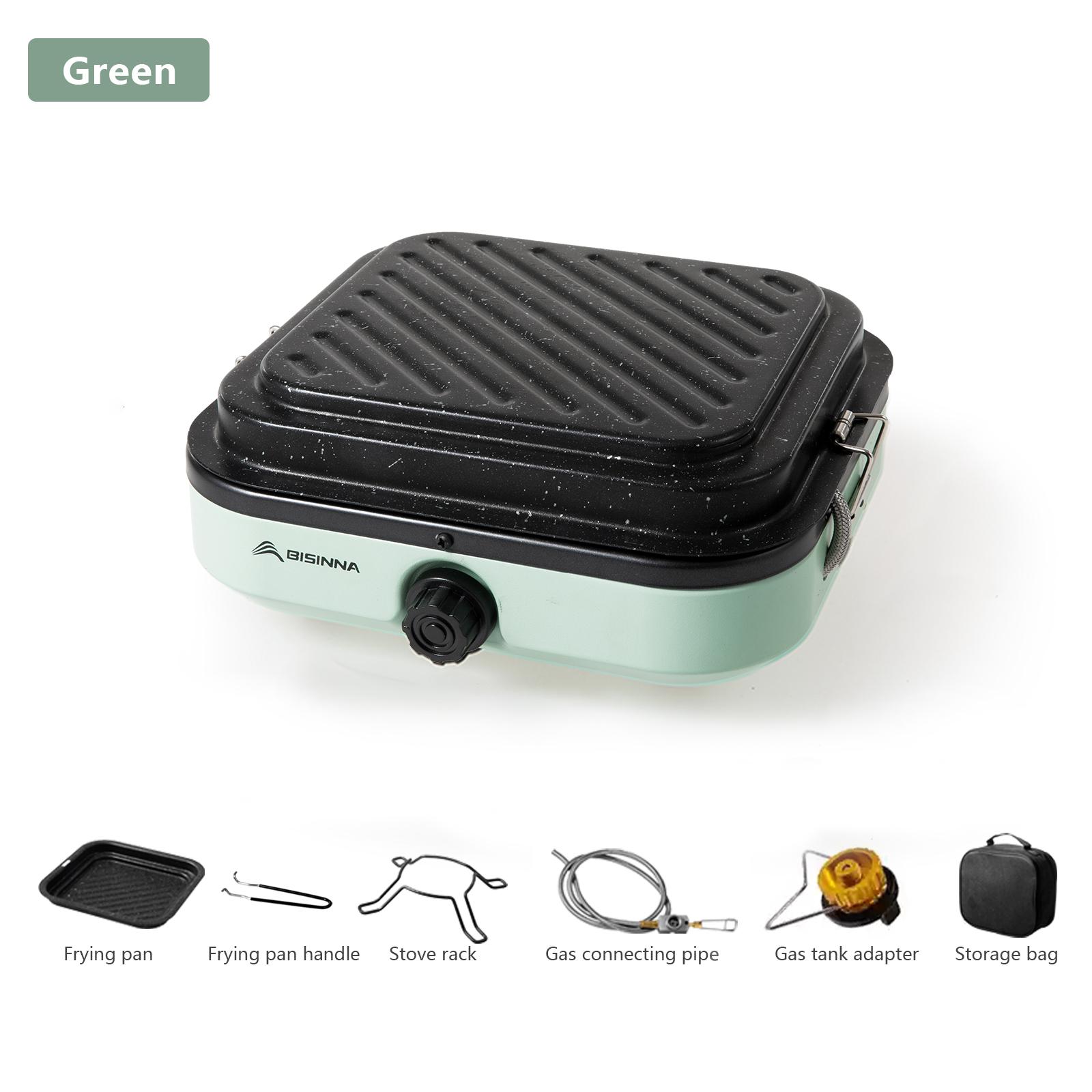 

BISINNA Кемпинговая газовая плита Портативная Высокомощная Сплит Кассетная Печь Уличная Газовая Горелка для Пикника на Барбекю
