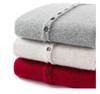 Women's Luxury Cashmere Knit Cardigan - Solid Color, Half-High Neck, Single-Breasted, Loose, Slimming, Versatile Sweater Coat