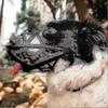 Adjustable Breathable Dog Muzzle for Anti Eating, Licking and Biting with Hollow Basket Design