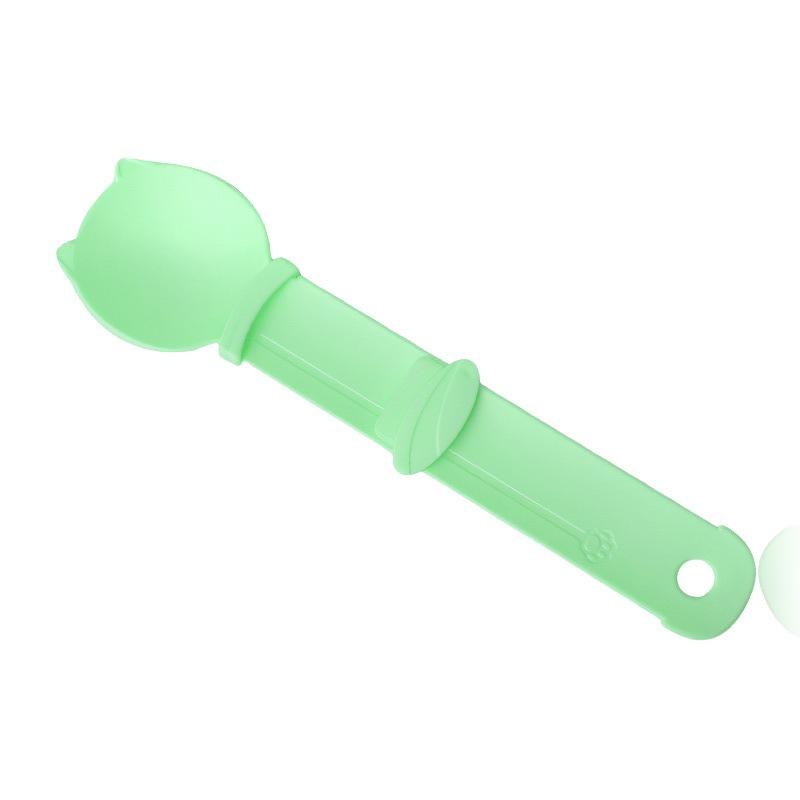 Katzenfutterspender, Katzenstreifen-Quetschlöffel, Haustier-Flüssigkeits-Snack-Löffel, Flüssigfütterung, Futterpresse ohne Rückstände, Katzenfutter, Heimtierbedarf