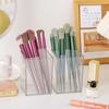 Držák na pero Multifunkční Průhledný Viditelný Velkokapacitní akrylové psací potřeby Štětec na make-up Tužka Úložná schránka Domácí potřeby