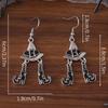 Halloween Gothic Witch Funny Retro Earrings
