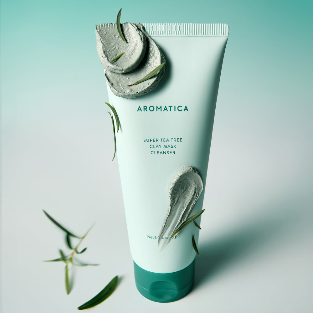 Aromatica Super Tea Tree Clay Mask Pack Cleanser 150ml