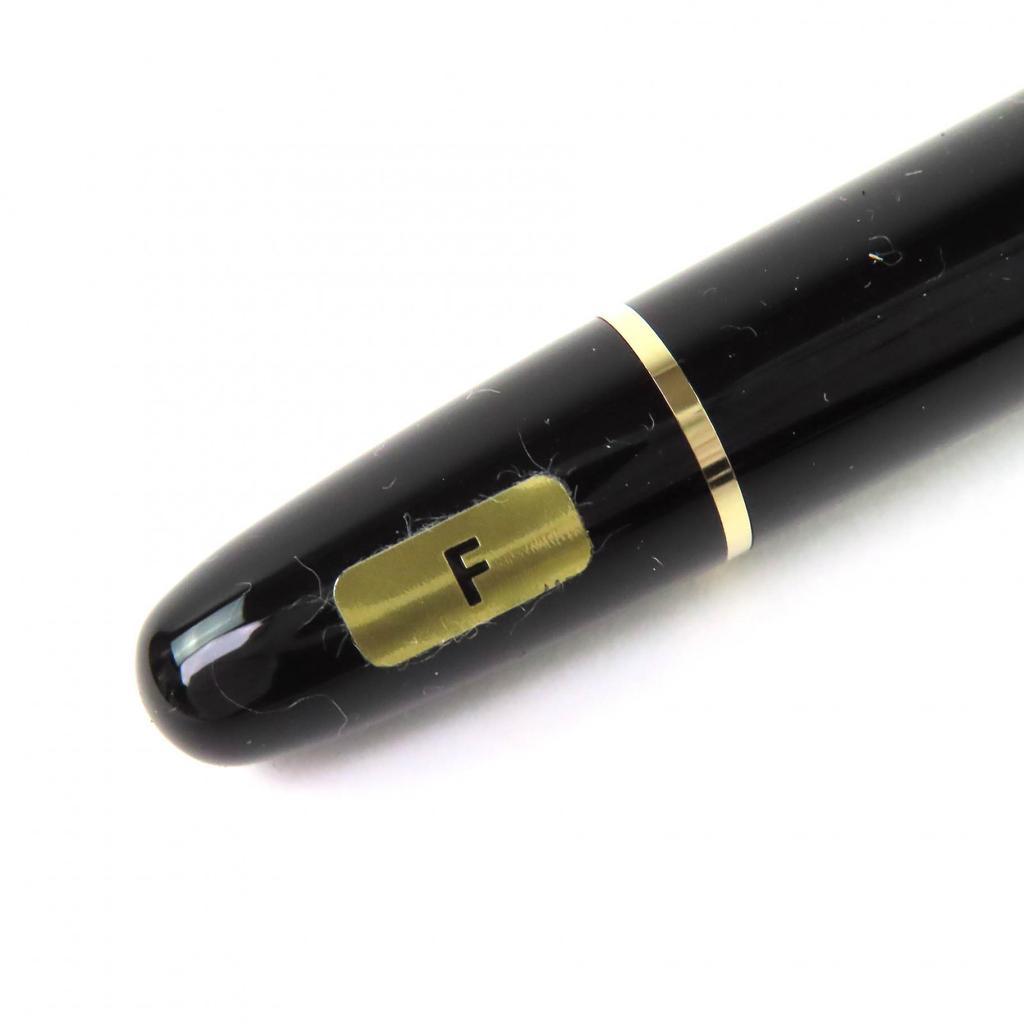 Pristine MONTBLANC fountain pen Meisterstück 145 black 14K mens Used