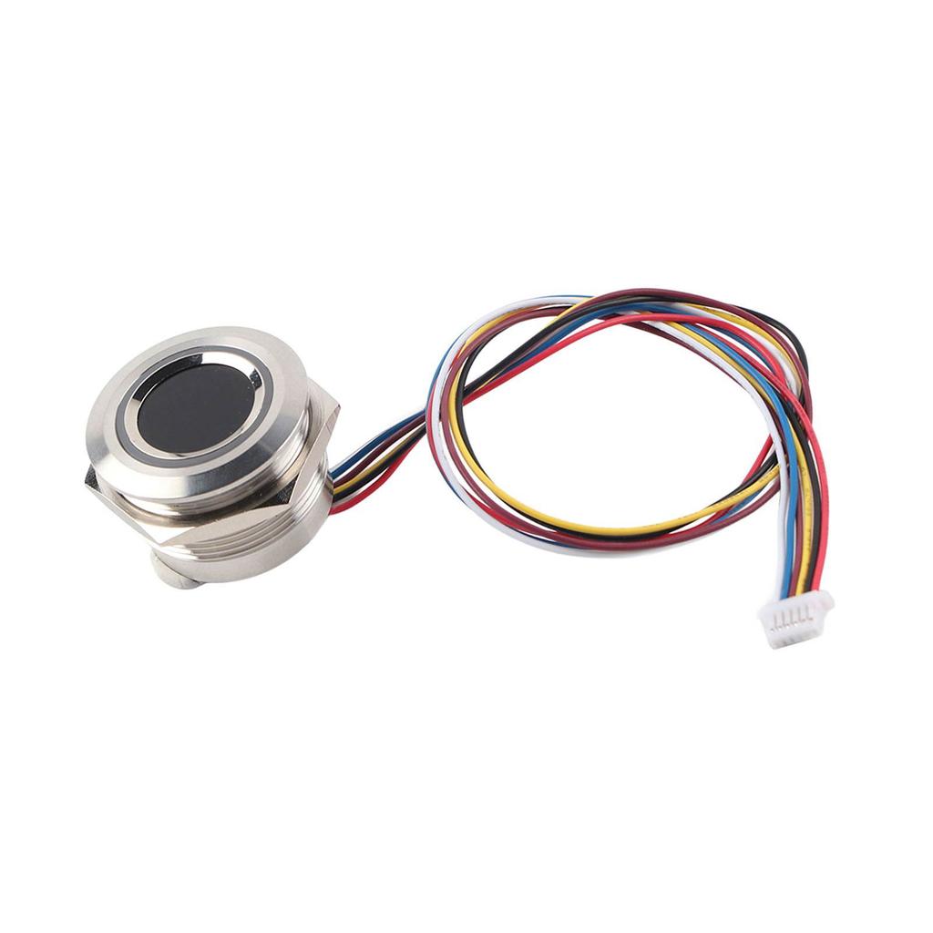 R503 Circular Capacitive Fingerprint Identification Module with 2‑Color Ring Indicator Light