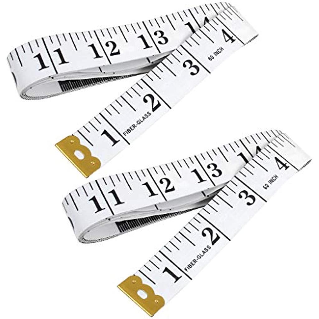 Двусторонняя рулетка, 2 шт. Практичная измерительная линейка ...